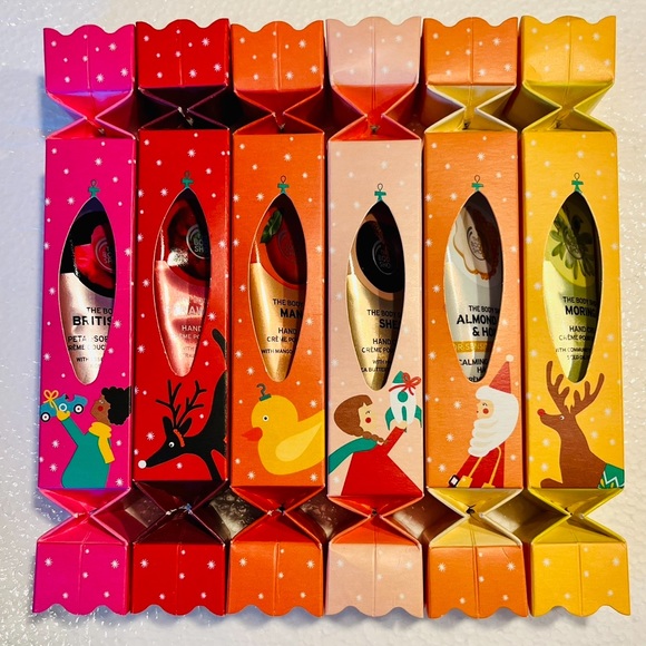 GIFT SET HAND CREAM LOTION CHRISTMAS CRACKERS POPPERS SCENTED STOCKING STUFFER 6 - Picture 2 of 4